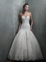 Match my allure c301 wedding dress