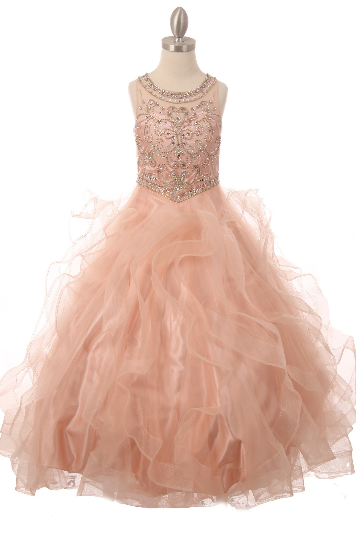 Girls pageant ball gowns