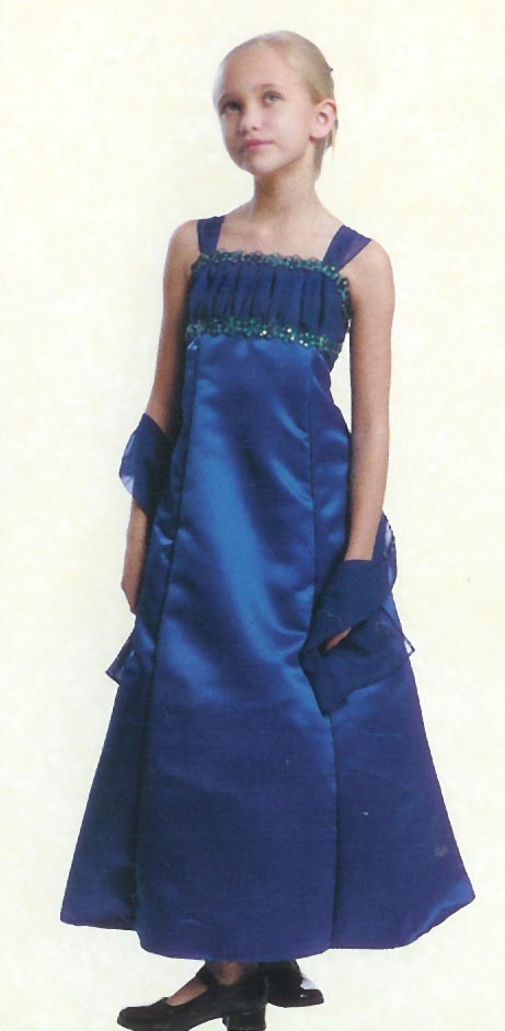ruched long royal blue dress