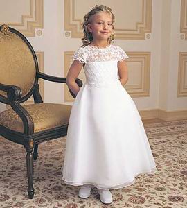 lace pageant dress for children