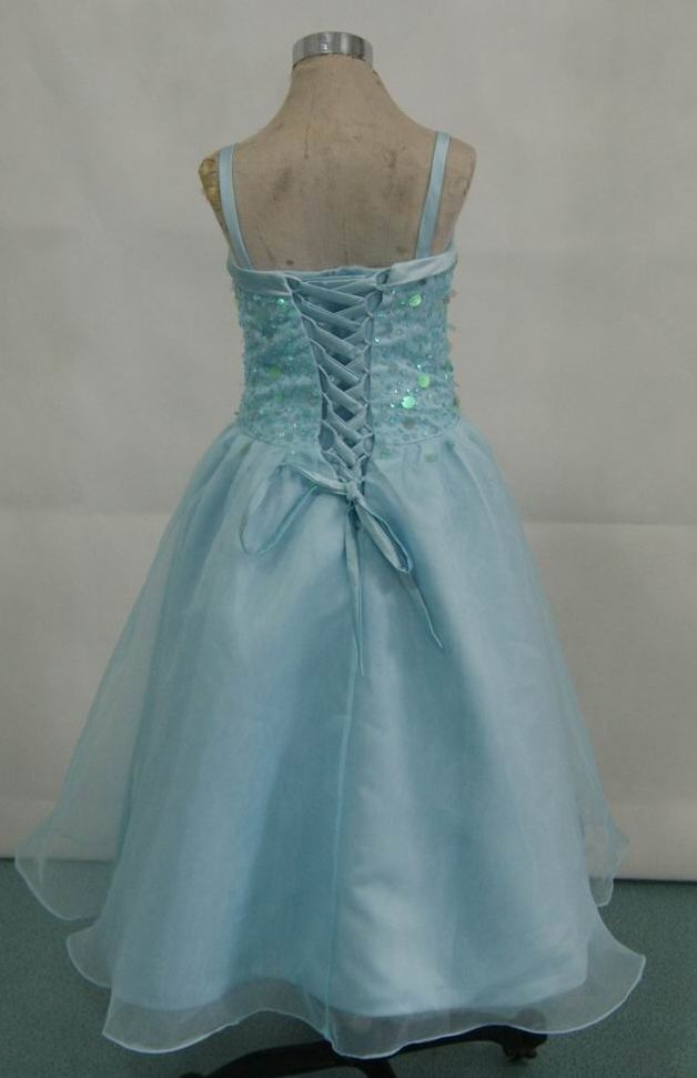 light blue pageant dress with sequined bodice