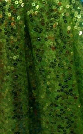 green sequin 