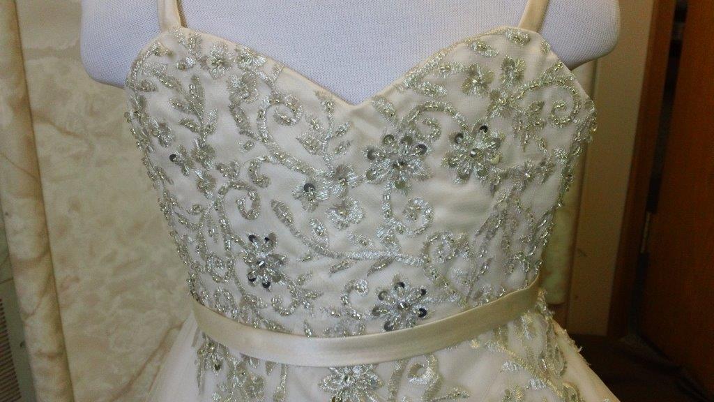 embroidered bodice