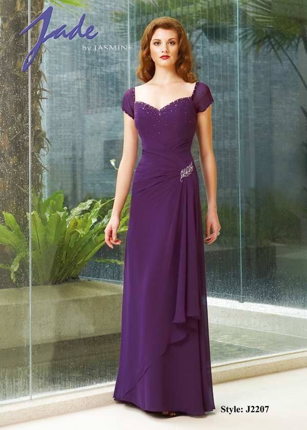purple mother of the groom dresses 