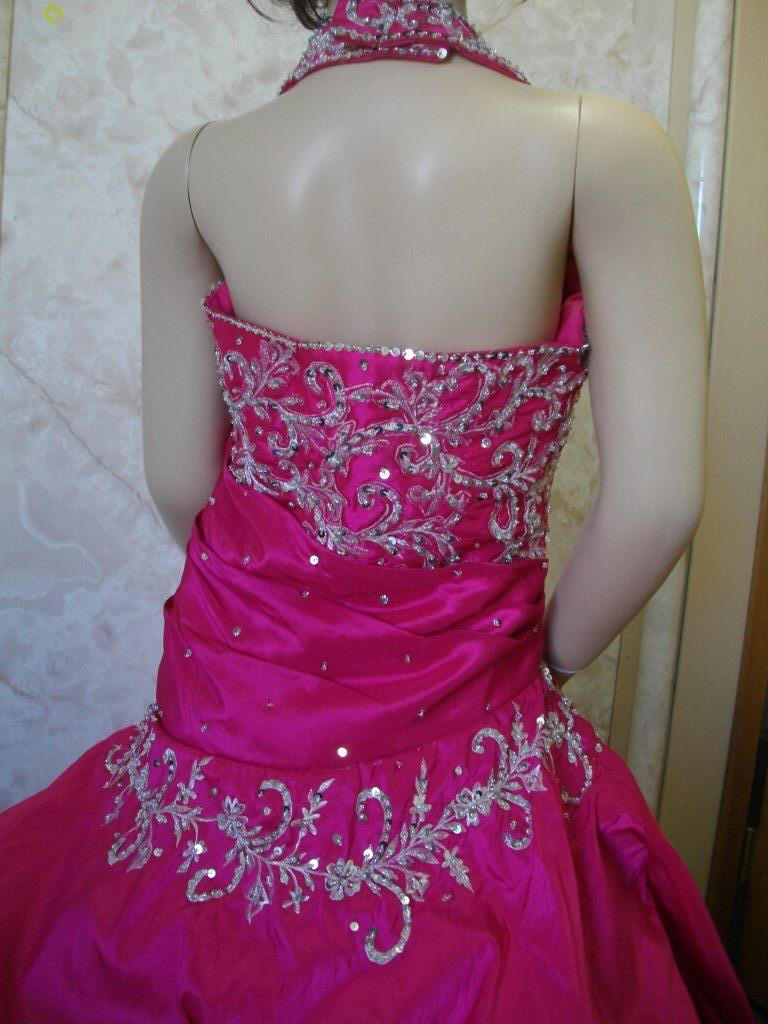 Raspberry Girls National Pageant Dress