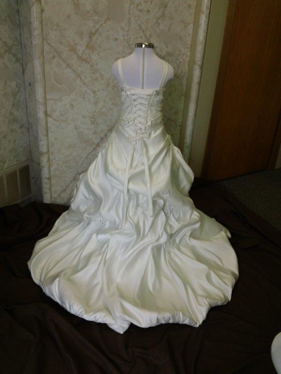 miniature copy of the bridal gown