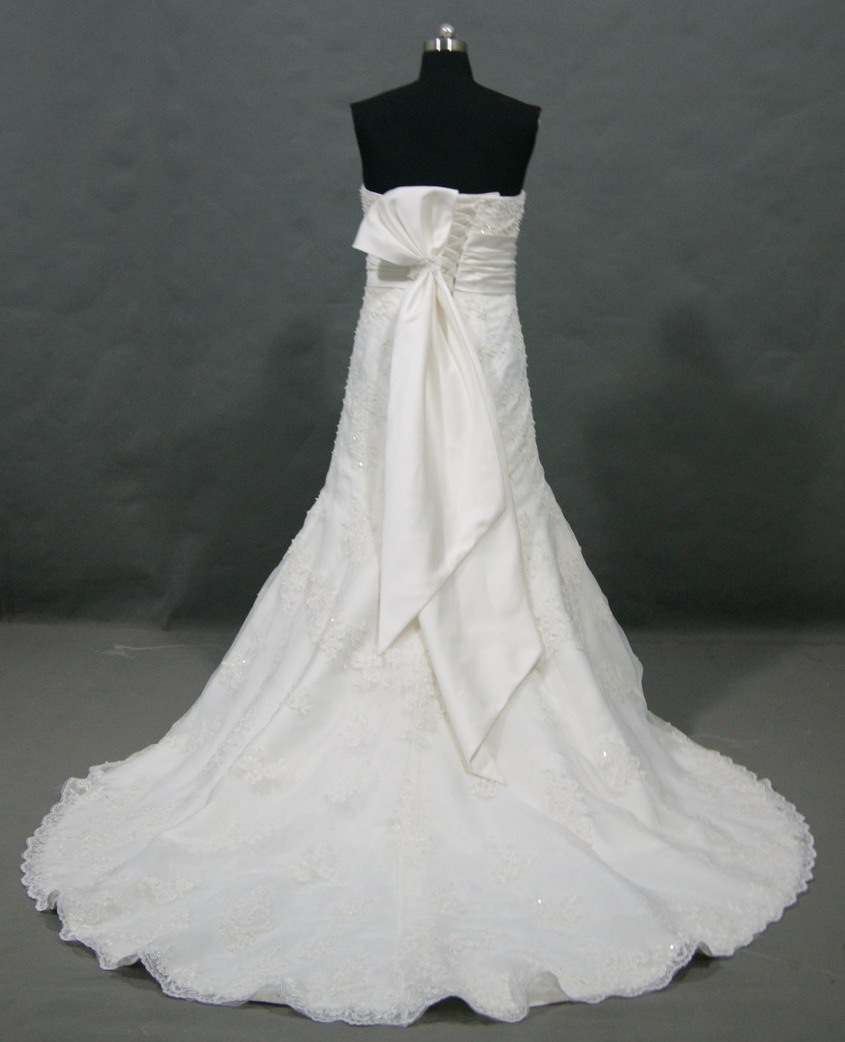 strapless wedding dresses