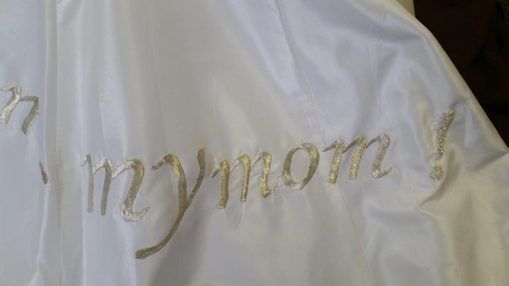 here comes my mom train embroidery