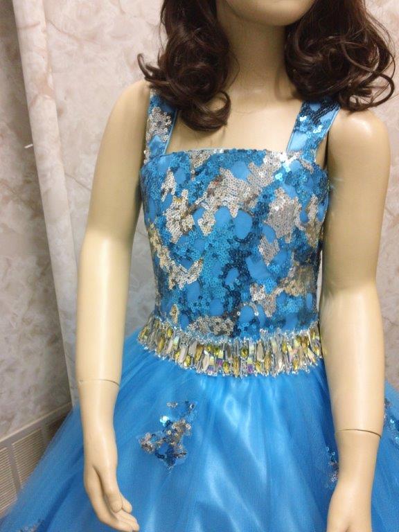girls turquoise national pageant dresses