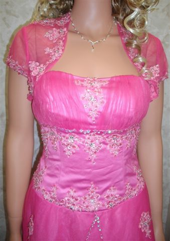 Bubble Gum Pink formal gown