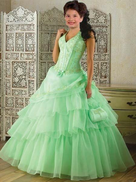 child pageant ball gown