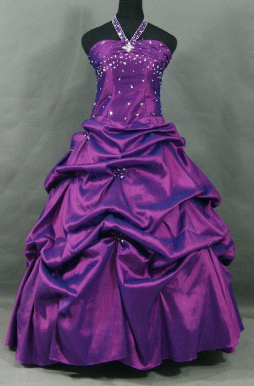 Purple pageant dresses for teens