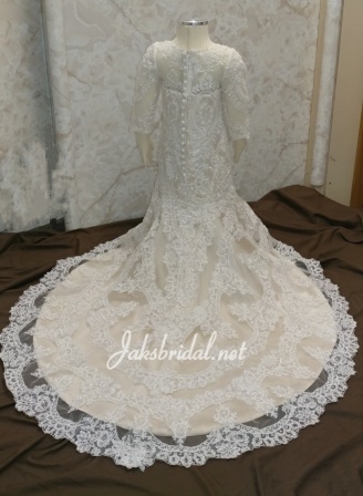infant wedding gown