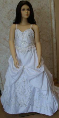 mini bridal gown