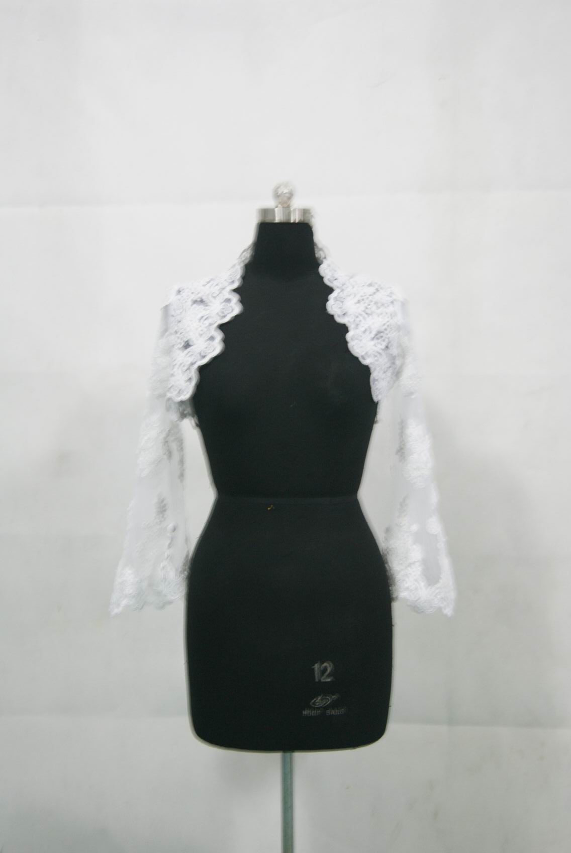 short lace bridal jacket