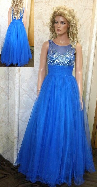 Blue Prom and Pageant dresses