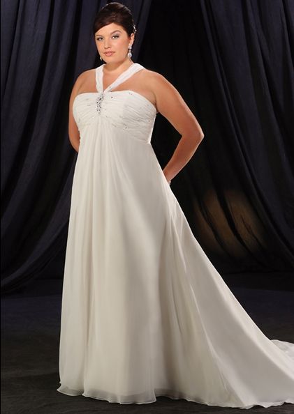 Chiffon Wedding gown