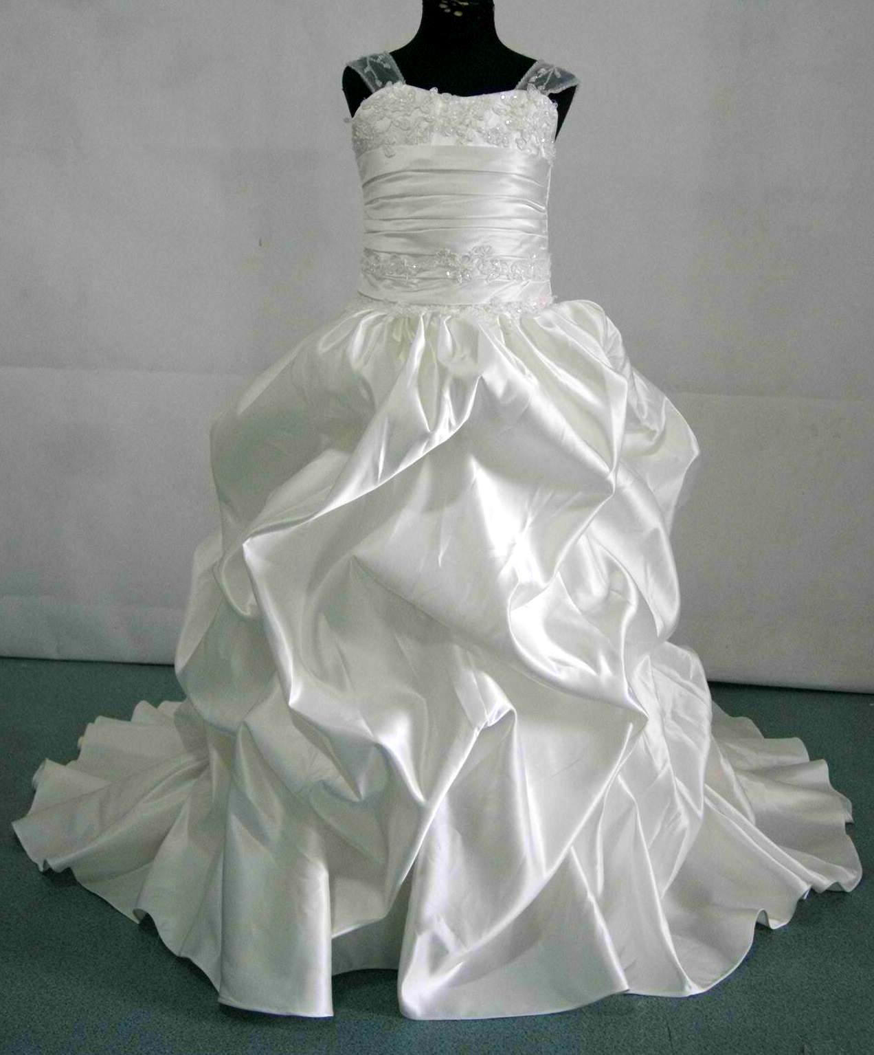 infant size wedding gown