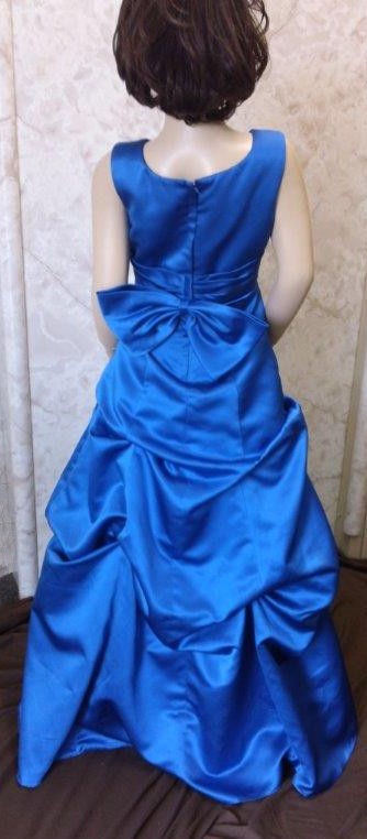 royal blue flower girl dresses